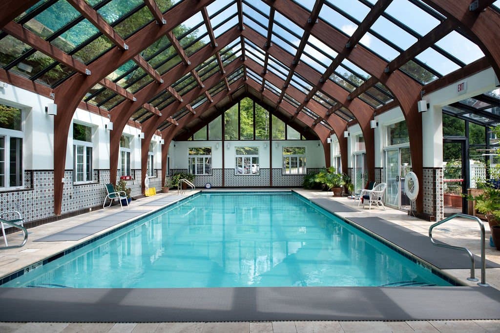The Inn's indoor pool